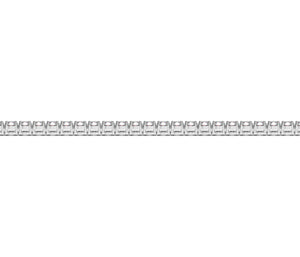 14k White Gold Round Diamond Tennis Bracelet (3 cttw)