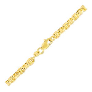 4.5mm 14k Yellow Gold Anchor Chain