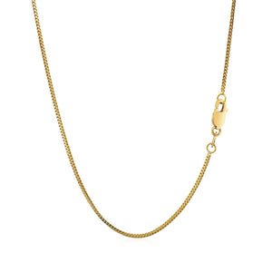 14k Yellow Gold Franco Chain 0.9mm