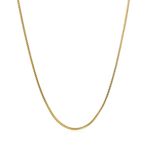 14k Yellow Gold Franco Chain 0.9mm