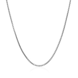 14k White Gold Ice Chain 1.3mm