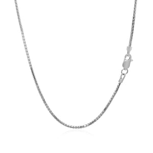 14k White Gold Ice Chain 1.3mm