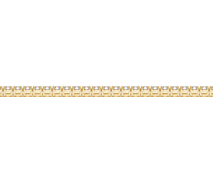 14k Yellow Gold Round Diamond Tennis Bracelet (3 cttw)