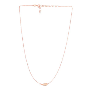 14K Rose Gold Angel Wing Necklace