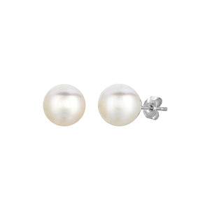 Freshwater Pearl Earrings in Sterling Silver