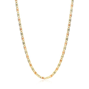 14k Yellow Gold Valentino Chain (2.6mm)