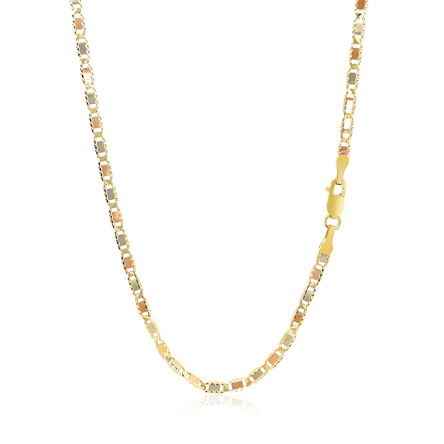 14k Yellow Gold Valentino Chain (2.6mm)