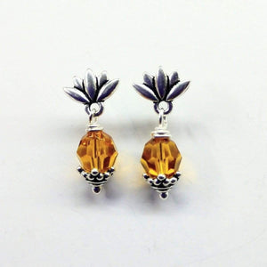 Crystal Pineapple Earrings