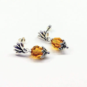 Crystal Pineapple Earrings