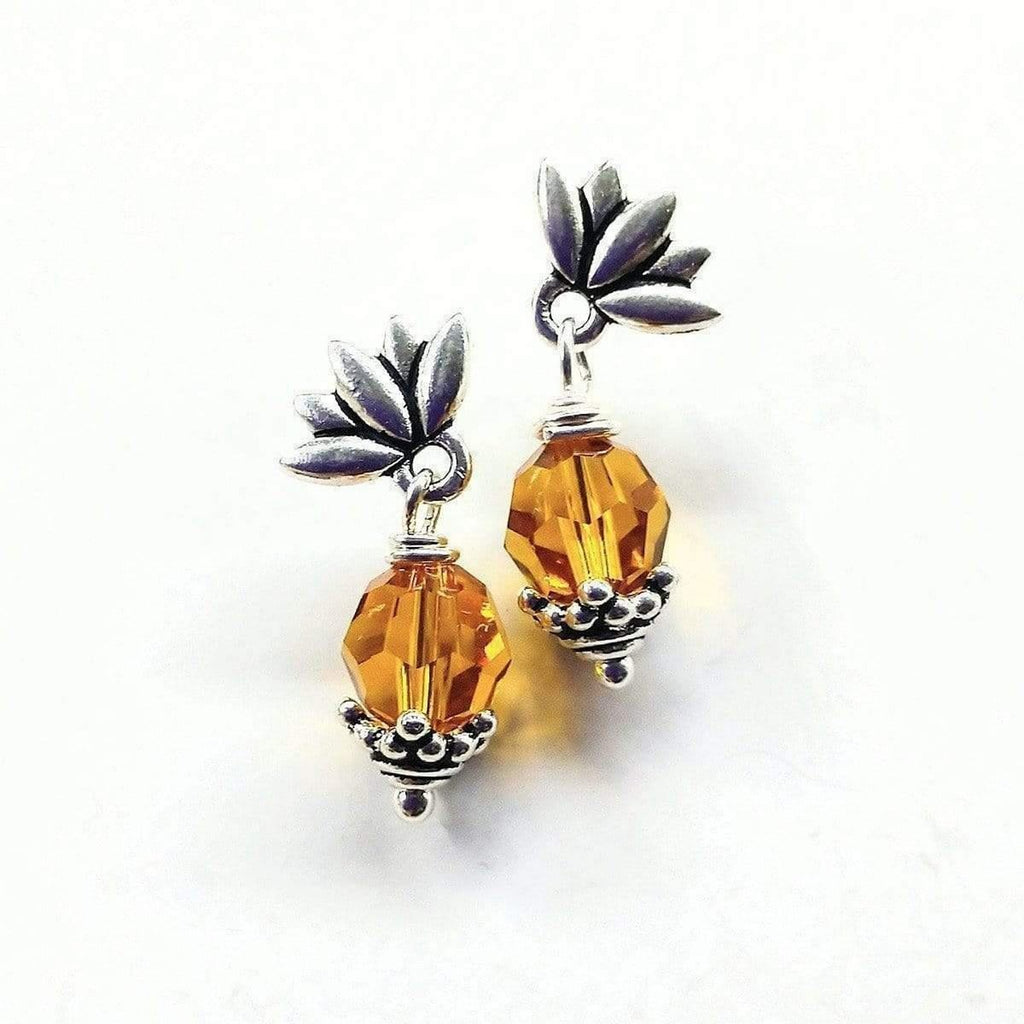 Crystal Pineapple Earrings