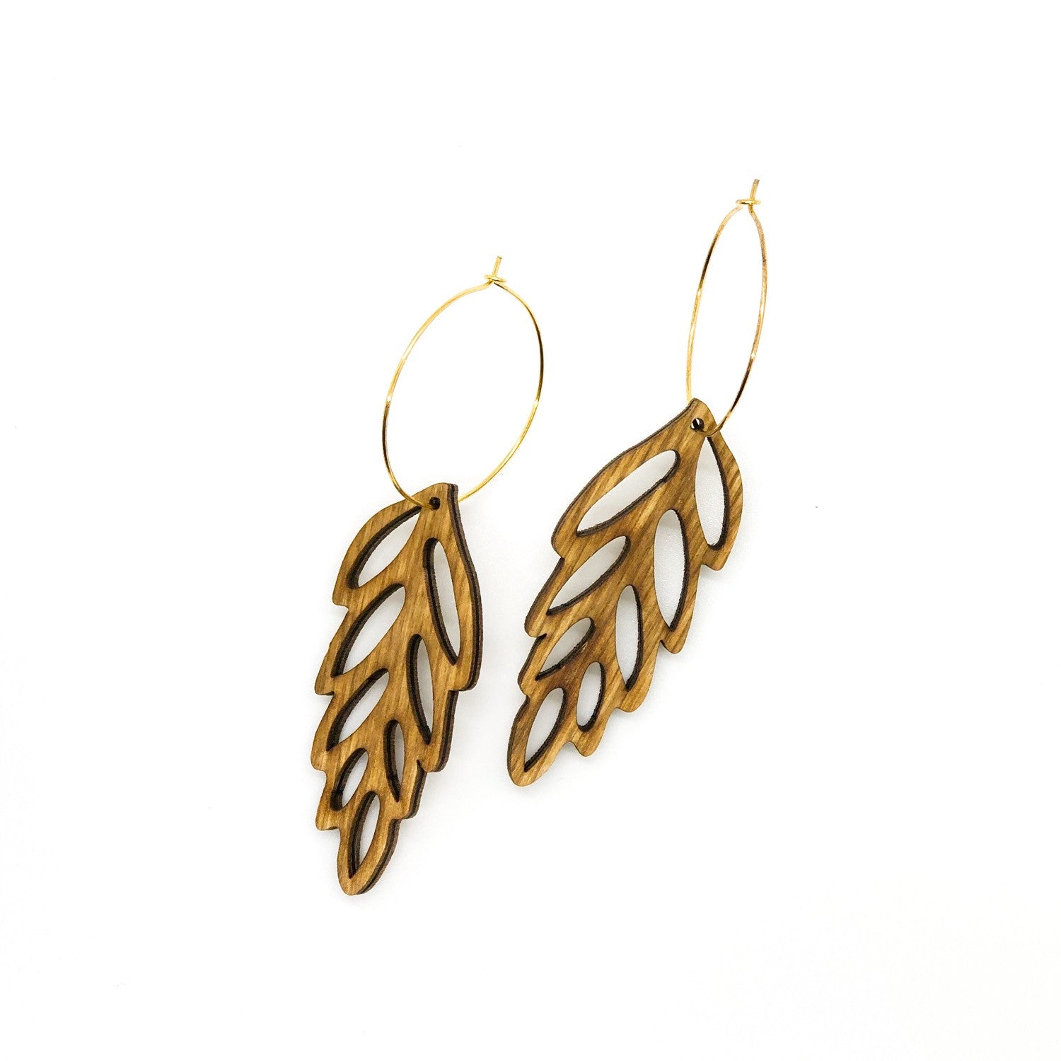 wood earrings | OPENLEAF