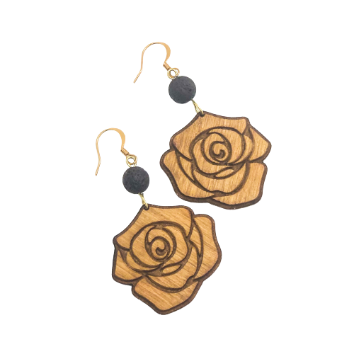 aromatherapy earrings | LOKELANI ROSE