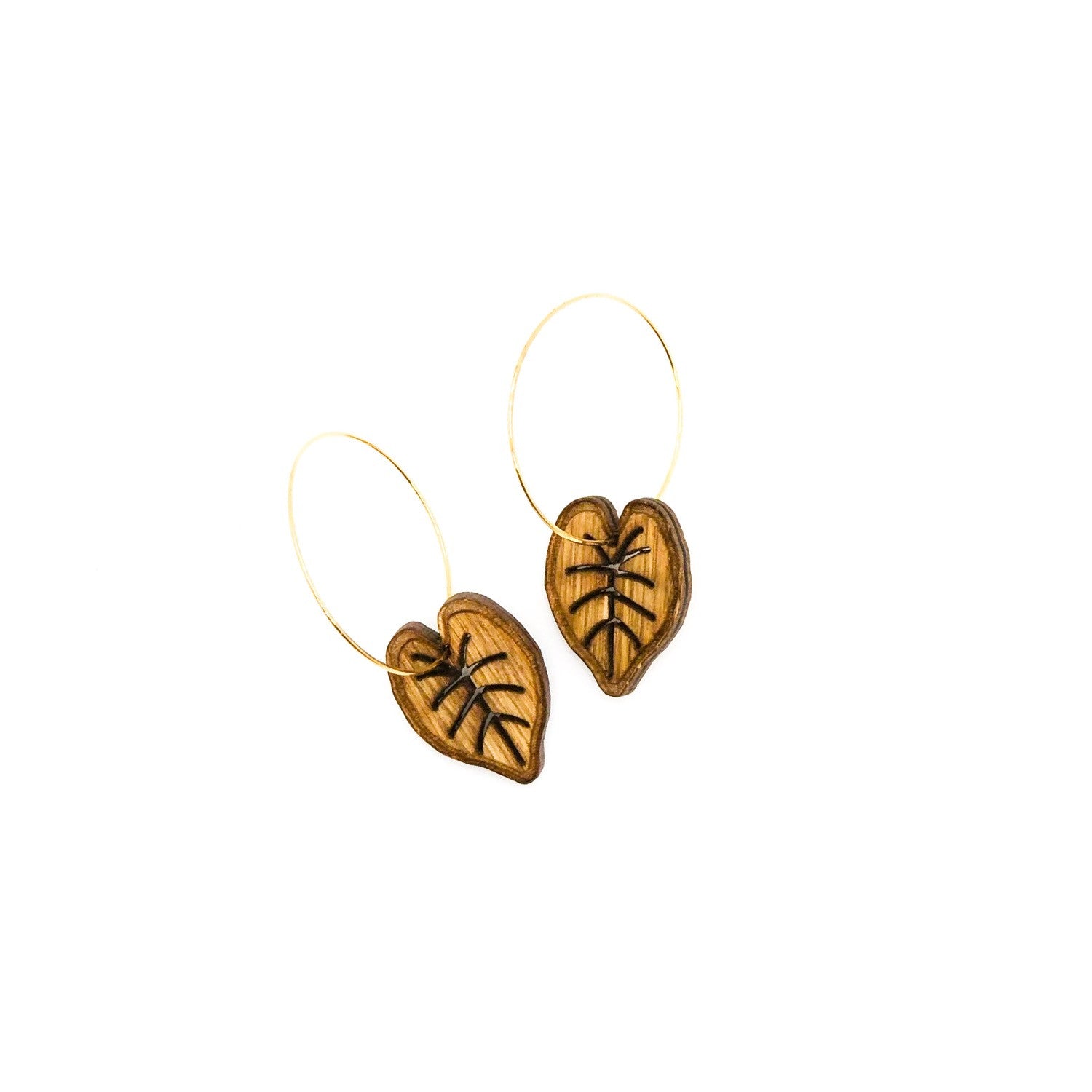 wood earrings | KALO